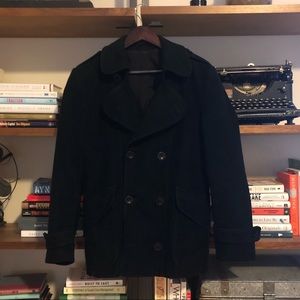 Maison Margiela Suede Peacoat